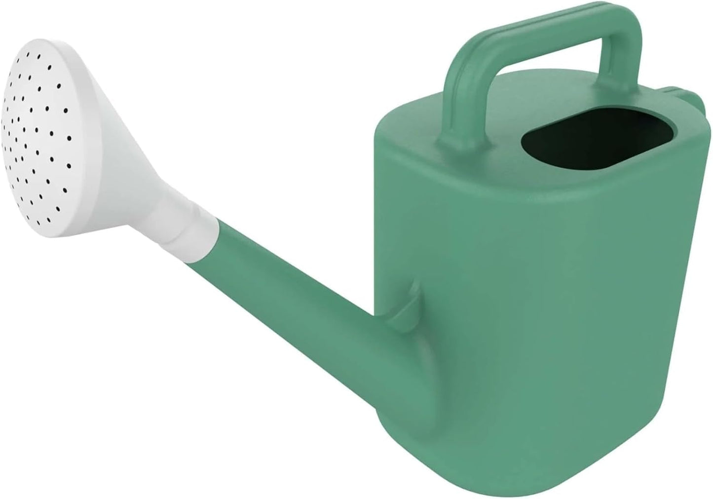 2 Gallon Outdoor Watering Can- Top & Side Dual Handle for Easy Carry & Pour