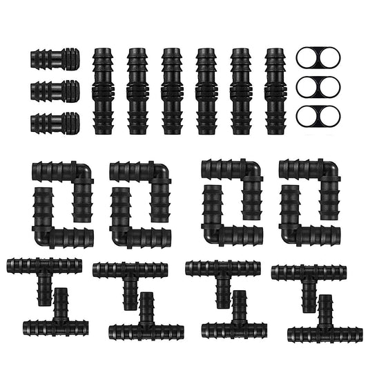 100Pcs Drip Irrigation Connectors Fittings It is for 16mm Metric Pipe