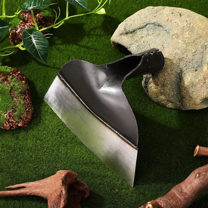 GANAZONO Garden Hoe Tool Replaceable Weeding Hoe Head Steel Garden for Digging Loosening Soil Trenching and Weeding Agricultural Accessory Without Handle