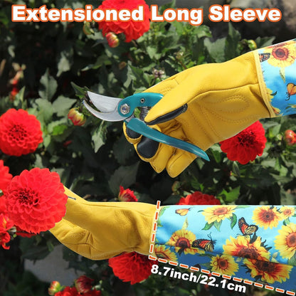 Garden Gloves for Women,Gardening Gloves,Gardening Gift for Lady,Blue,M