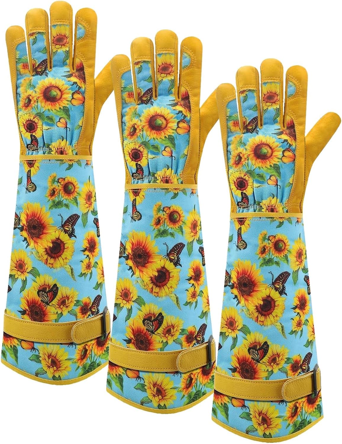 Garden Gloves for Women,Gardening Gloves,Gardening Gift for Lady,Blue,M