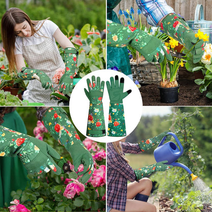Garden Gloves for Women,Gardening Gloves,Gardening Gift for Lady,Blue,M