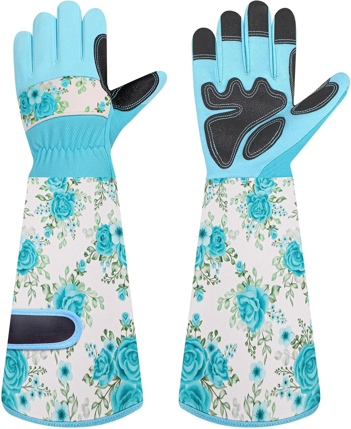 Garden Gloves for Women,Gardening Gloves,Gardening Gift for Lady,Blue,M