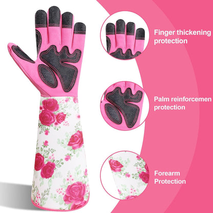 Garden Gloves for Women,Gardening Gloves,Gardening Gift for Lady,Blue,M