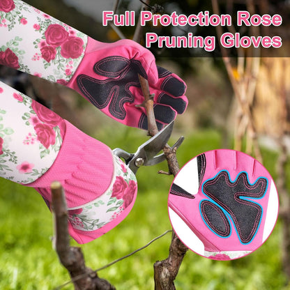 Garden Gloves for Women,Gardening Gloves,Gardening Gift for Lady,Blue,M