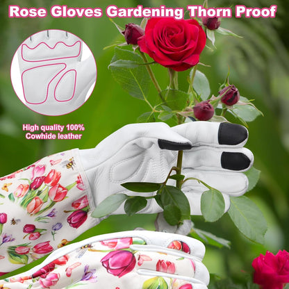 Garden Gloves for Women,Gardening Gloves,Gardening Gift for Lady,Blue,M