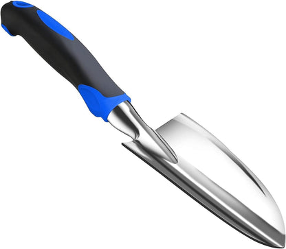 Garden Tool Shovel for Digging Gardening Trowel for Lawn Planting Stainless Steel Spade Wooden Handle Anti Slippery