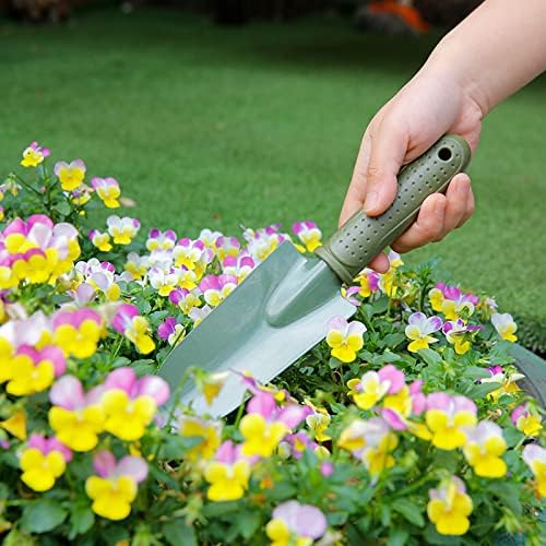 Garden Tool Shovel for Digging Gardening Trowel for Lawn Planting Stainless Steel Spade Wooden Handle Anti Slippery