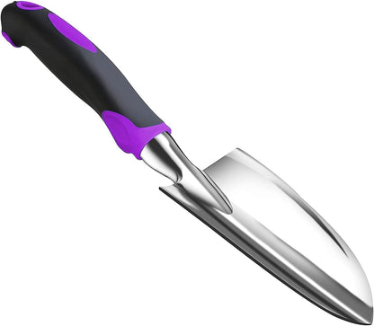 Garden Tool Shovel for Digging Gardening Trowel for Lawn Planting Stainless Steel Spade Wooden Handle Anti Slippery