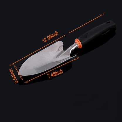 Garden Tool Shovel for Digging Gardening Trowel for Lawn Planting Stainless Steel Spade Wooden Handle Anti Slippery