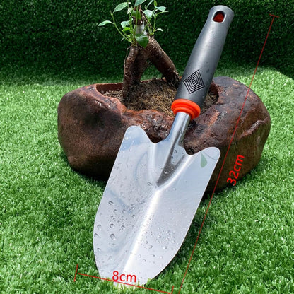 Garden Tool Shovel for Digging Gardening Trowel for Lawn Planting Stainless Steel Spade Wooden Handle Anti Slippery