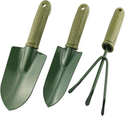 Garden Tool Shovel for Digging Gardening Trowel for Lawn Planting Stainless Steel Spade Wooden Handle Anti Slippery