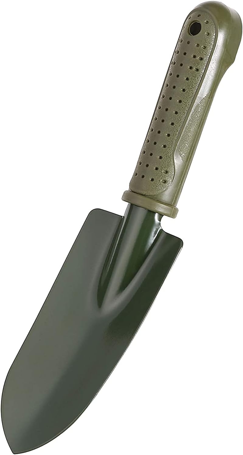 Garden Tool Shovel for Digging Gardening Trowel for Lawn Planting Stainless Steel Spade Wooden Handle Anti Slippery