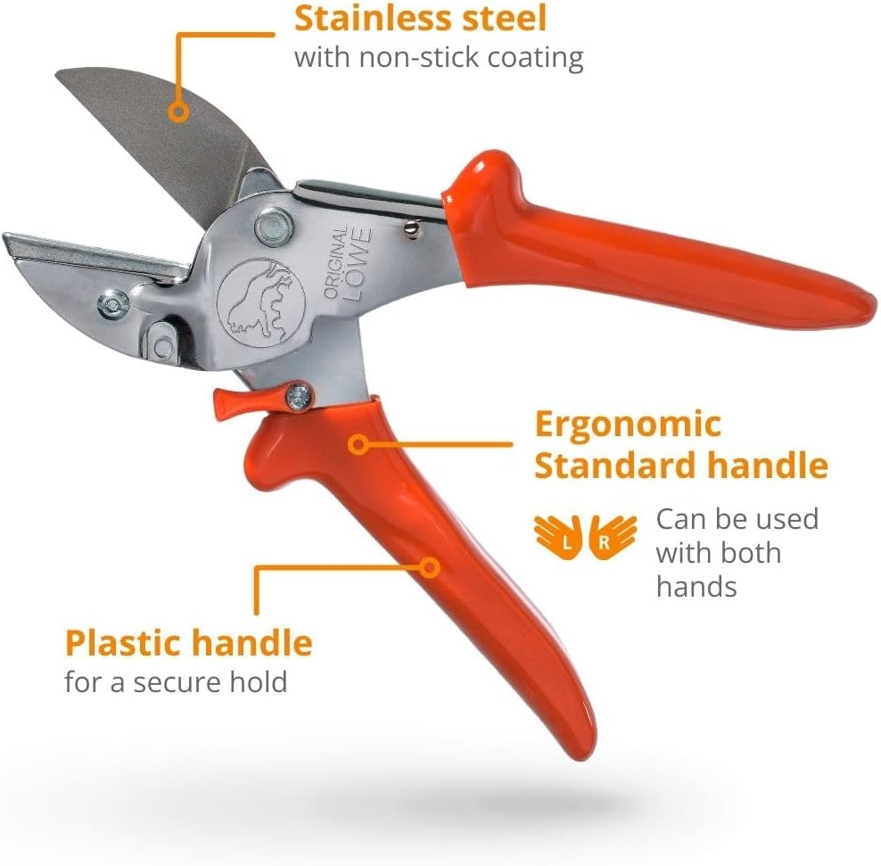 Professional Anvil Pruner Garden Tools 1.104 | Robust & Sharp Hedge Trimmer | Use As Pruners, Garden Shears, Heavy Duty Handheld, Pruning Shears for Gardening | Made in Germany