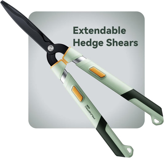 ® Extendable Hedge Shears Lightweight Ultra Sharp Blade for Bushes