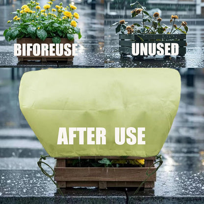Plant Covers, Freeze Protection for Plants,3 Pack 23.8"*11.8"*11.8" Frost Cloth for Plants，Plant Protectors for Winter，Frost Blankets for Plants， Used for Flower pots, Flower Boxes, Small Plants