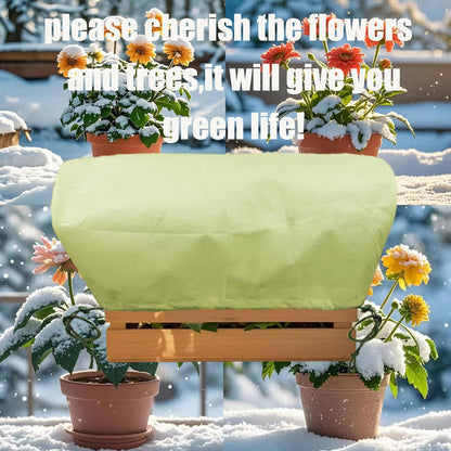 Plant Covers, Freeze Protection for Plants,3 Pack 23.8"*11.8"*11.8" Frost Cloth for Plants，Plant Protectors for Winter，Frost Blankets for Plants， Used for Flower pots, Flower Boxes, Small Plants