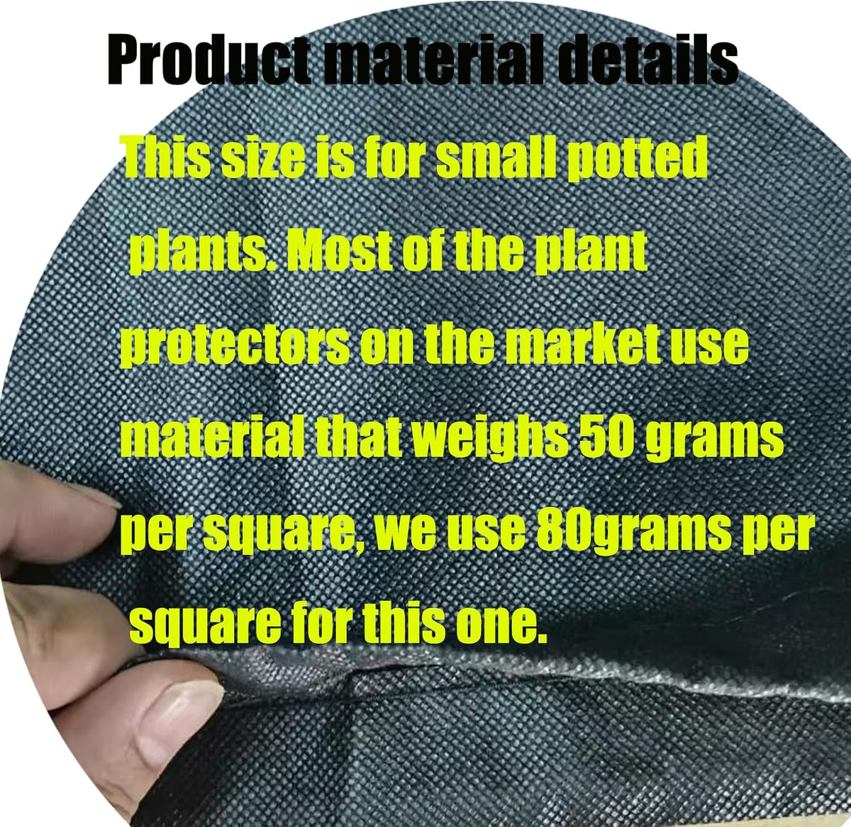 Plant Covers, Freeze Protection for Plants,3 Pack 23.8"*11.8"*11.8" Frost Cloth for Plants，Plant Protectors for Winter，Frost Blankets for Plants， Used for Flower pots, Flower Boxes, Small Plants