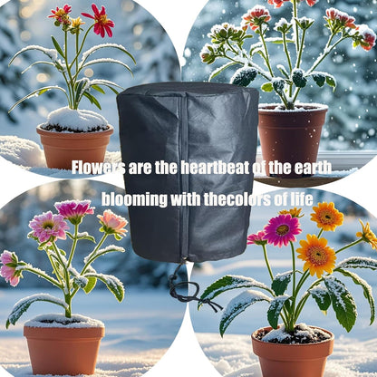 Plant Covers, Freeze Protection for Plants,3 Pack 23.8"*11.8"*11.8" Frost Cloth for Plants，Plant Protectors for Winter，Frost Blankets for Plants， Used for Flower pots, Flower Boxes, Small Plants