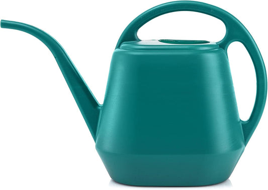 Watering Can Plastic 4 Litre Lightweight Water Sprayer Watering Bottle for Garden Outdoor House Flower Bonsai Plant (Green)