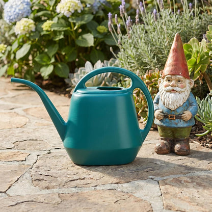 Watering Can Plastic 4 Litre Lightweight Water Sprayer Watering Bottle for Garden Outdoor House Flower Bonsai Plant (Green)