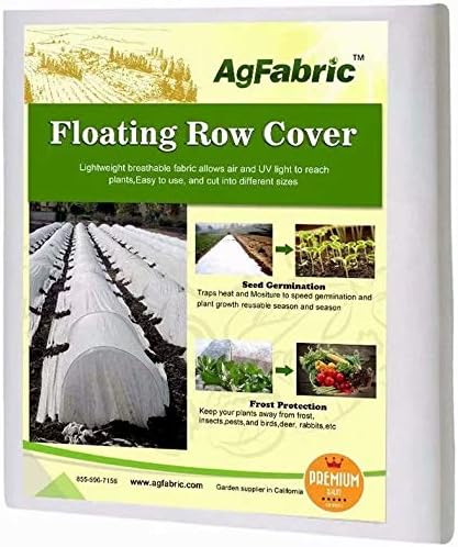 Plant Covers Freeze Protection 0.9oz,5'*50' Frost Blankets for Plants Plant Frost Protection Covers Garden Winter Frost Pests Protection,White