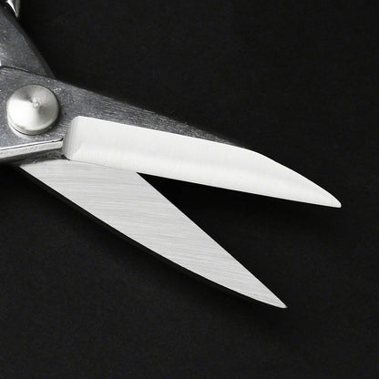 Wazakura Stainless Steel Series Traditional Bonsai Scissors, Made in Japan 7 in (180 mm), Hasami Pruning Shears, Professional Garden Tools (Traditional Stainless Steel)