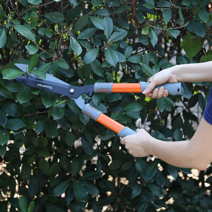 Garden Hedge Shears. Hedge Clippers & Shears SET with Super Pruning Shears. Heavy Duty Garden Clippers for Shaping Bushes Nicely. Hedge Scissors & Shears made with Durable Carbon Steel.