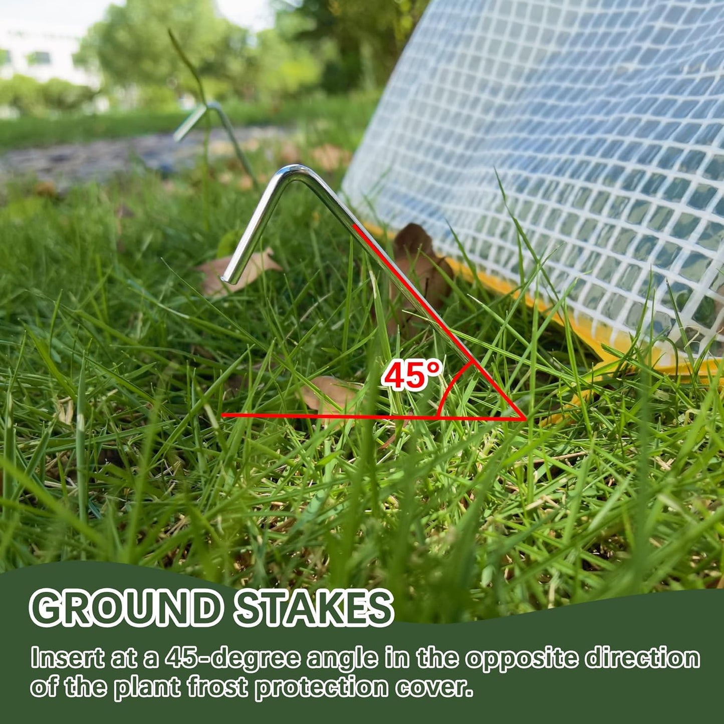 47.2" *14.6" *13.4" Foldable Garden Accelerator Plants Cover Freeze Protection for Raised Bed, Mini Greenhouse Cover with Two Air Hole, Frost Cover for Plant Vegetable Seedling Protector