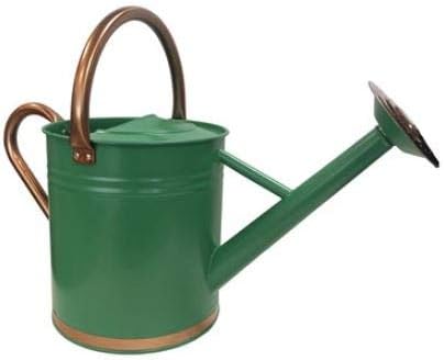 (W3003CP-HG-6) Metal Watering Can - Modern Indoor & Outdoor Watering Pot with Handles for Flowers/Plants (3.5 Liter, Copper)