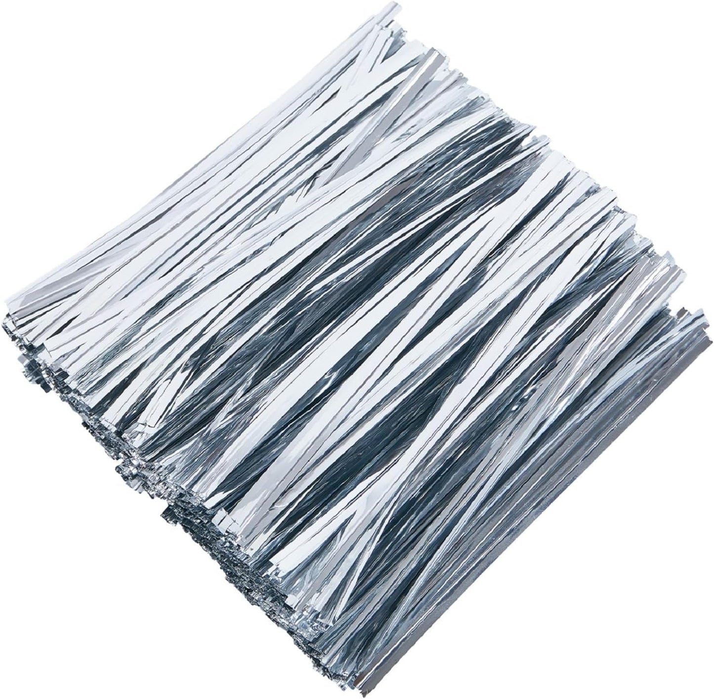 800 PCS 5" Green Metallic Twist Ties for Bakery Ties,Candy Bags,Coffee Bags, Goodie Bags Ties