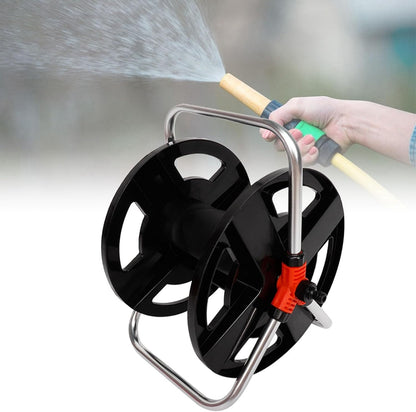 Garden Hose Reel Cart Hold Up to 115ft Portable Water Hose Reel