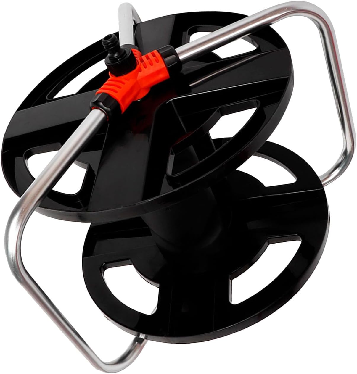 Garden Hose Reel Cart Hold Up to 115ft Portable Water Hose Reel