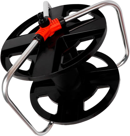 Garden Hose Reel Cart Hold Up to 115ft Portable Water Hose Reel
