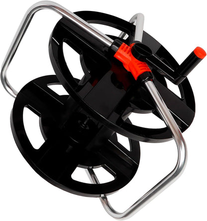 Garden Hose Reel Cart Hold Up to 115ft Portable Water Hose Reel