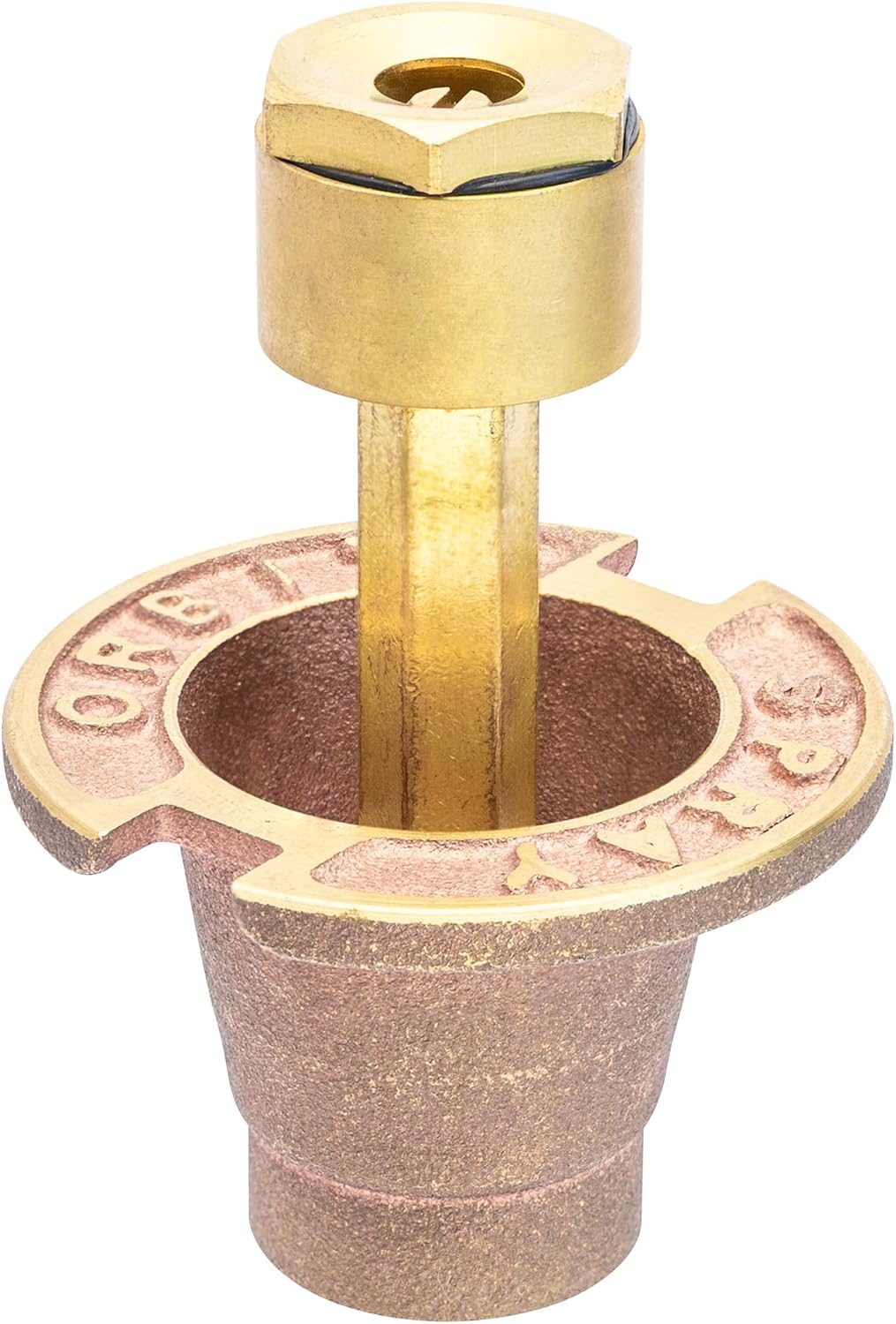 5-Pack 54070 Brass Pop-Up Flush Head Sprinkler with Full Pattern Spray Nozzle