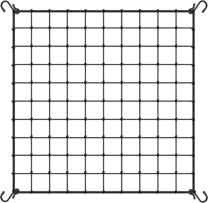 5 x 5Ft. Elastic Trellis Netting with 4 Hooks for Climbing Plants, Vegetables, Fruits, and Flowers, 1-Pack