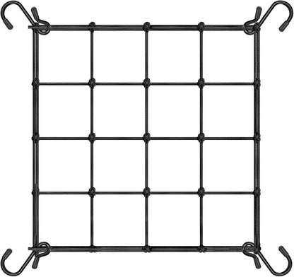 5 x 5Ft. Elastic Trellis Netting with 4 Hooks for Climbing Plants, Vegetables, Fruits, and Flowers, 1-Pack