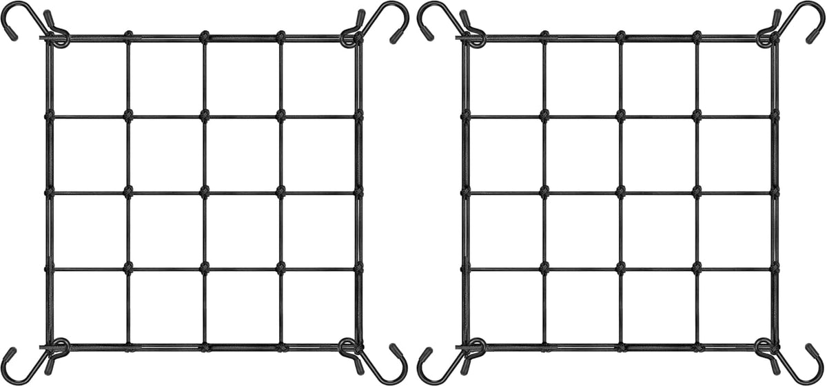 5 x 5Ft. Elastic Trellis Netting with 4 Hooks for Climbing Plants, Vegetables, Fruits, and Flowers, 1-Pack
