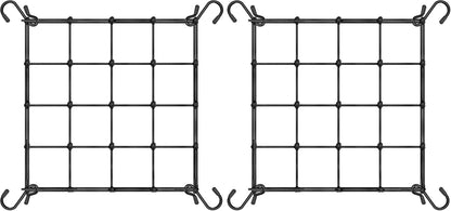 5 x 5Ft. Elastic Trellis Netting with 4 Hooks for Climbing Plants, Vegetables, Fruits, and Flowers, 1-Pack