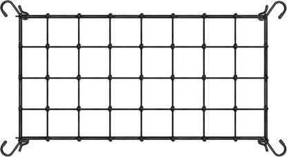 5 x 5Ft. Elastic Trellis Netting with 4 Hooks for Climbing Plants, Vegetables, Fruits, and Flowers, 1-Pack