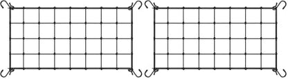 5 x 5Ft. Elastic Trellis Netting with 4 Hooks for Climbing Plants, Vegetables, Fruits, and Flowers, 1-Pack