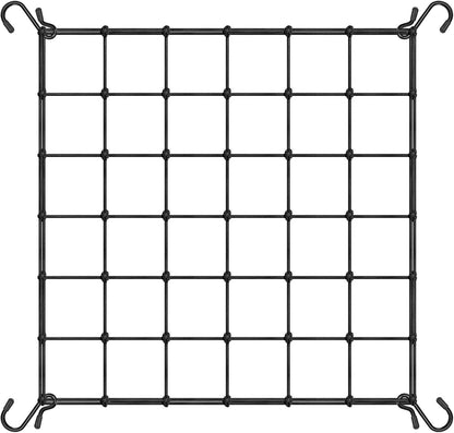 5 x 5Ft. Elastic Trellis Netting with 4 Hooks for Climbing Plants, Vegetables, Fruits, and Flowers, 1-Pack
