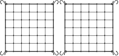 5 x 5Ft. Elastic Trellis Netting with 4 Hooks for Climbing Plants, Vegetables, Fruits, and Flowers, 1-Pack