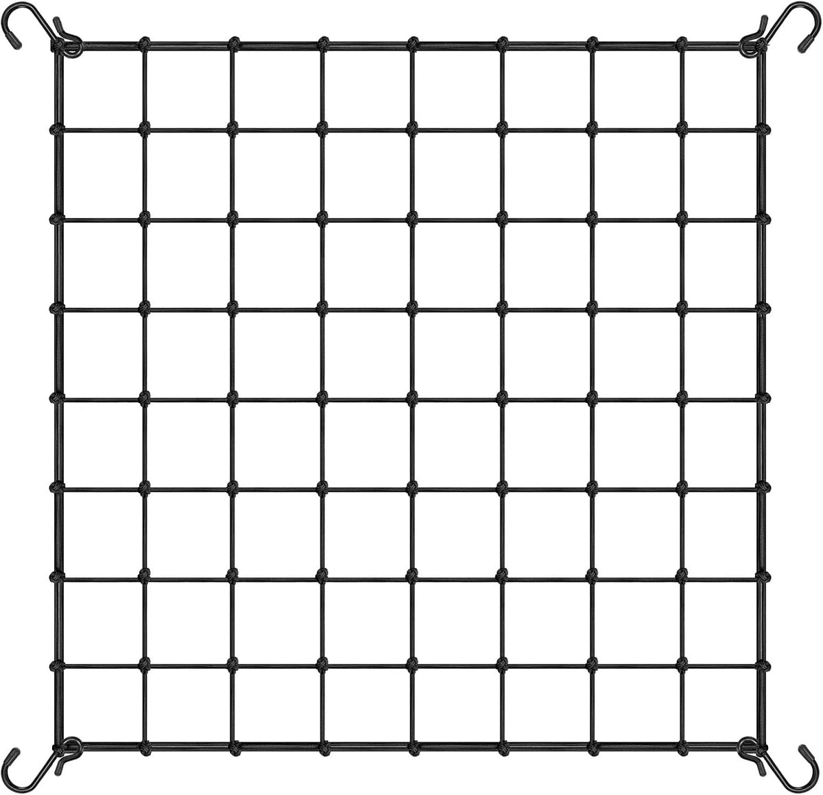 5 x 5Ft. Elastic Trellis Netting with 4 Hooks for Climbing Plants, Vegetables, Fruits, and Flowers, 1-Pack