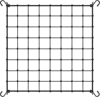 5 x 5Ft. Elastic Trellis Netting with 4 Hooks for Climbing Plants, Vegetables, Fruits, and Flowers, 1-Pack