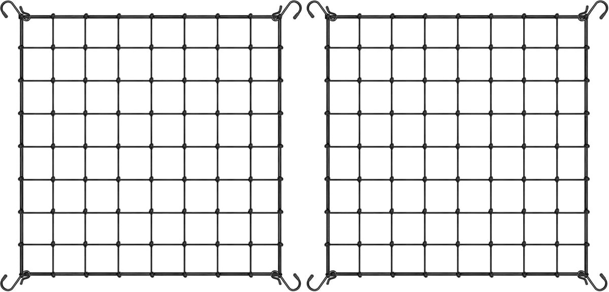 5 x 5Ft. Elastic Trellis Netting with 4 Hooks for Climbing Plants, Vegetables, Fruits, and Flowers, 1-Pack