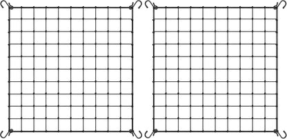 5 x 5Ft. Elastic Trellis Netting with 4 Hooks for Climbing Plants, Vegetables, Fruits, and Flowers, 1-Pack