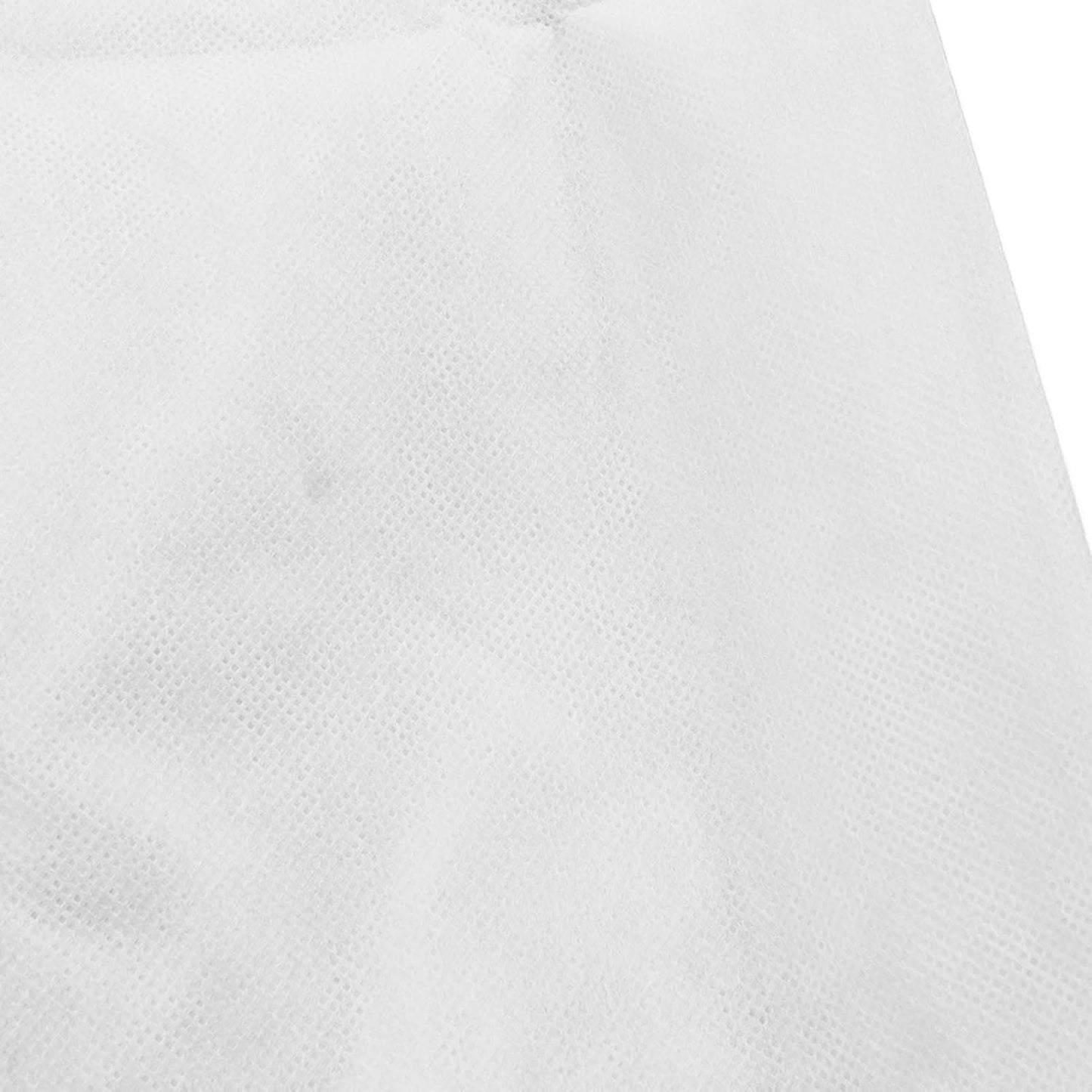 Winter Frost Plant Tree Protection Bags, White Garden Shrubs Plant Cover Winter Warm Heat Preservation Floating Row Cover Frost Cloth Blanket with Drawstring for(80x100cm/31.5x39.4in-White)
