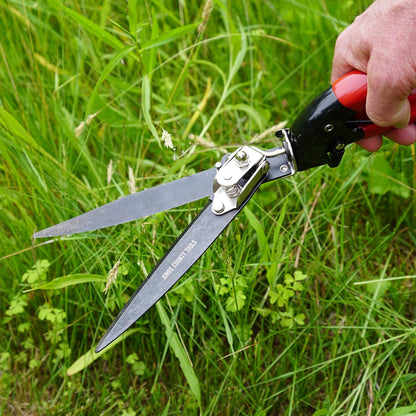Grass Shears - Garden Clippers with Rotating Handle